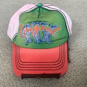 New NY Women’s Ball Cap. Sz.  Multicolor Sz:  Adjustable